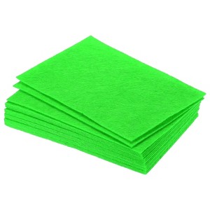 Unique Bargains Polyester Soft Home Handcrafts Project DIY Felt Fabric Sheets 18 Pcs - 1 of 4