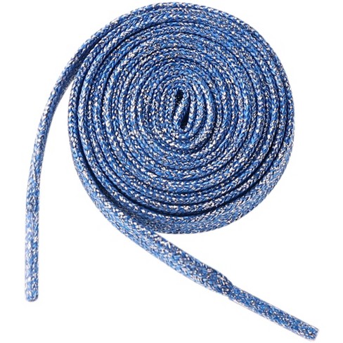 Elerevyo Halloween Glitter Shiny Metallic Shoelaces Colorful Sequin Sparkling Flat Shoes Laces For Sneakers 1 Pair Royal Blue 140cm 55.12 Target