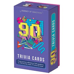 Journey of Something: 90's Trivia Cards - Party Card Game, 180 Cool Questions - 1 of 4