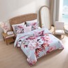 Bebejan Blooming Peonies 100% Cotton 5-Piece Reversible Comforter Set - 4 of 4