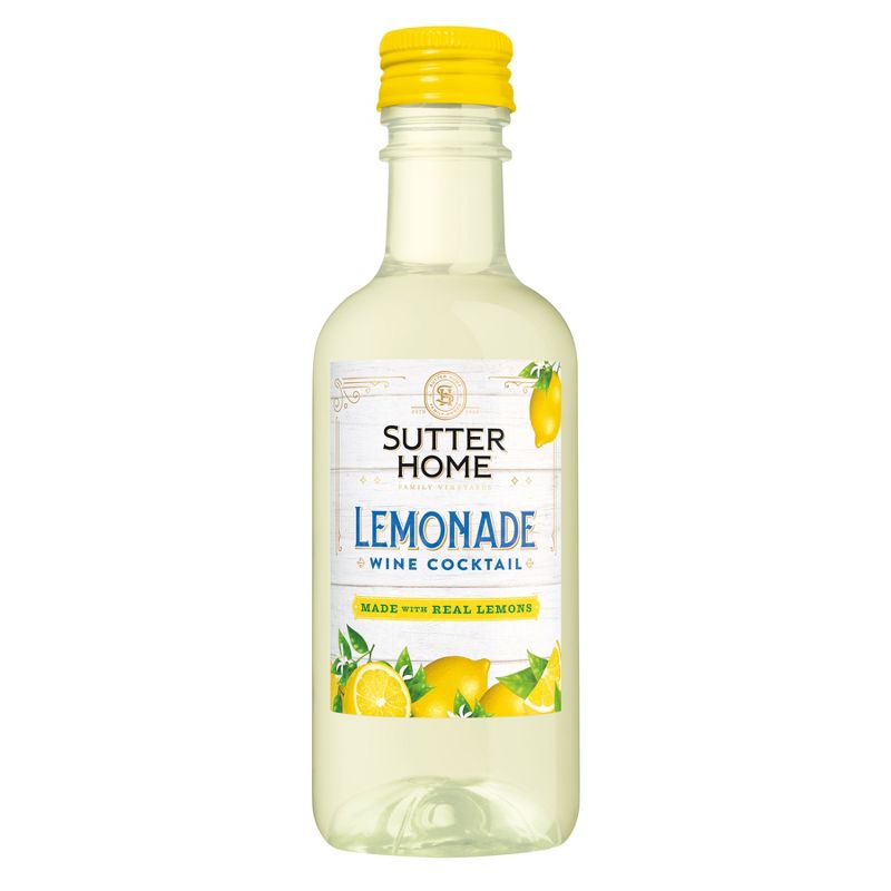 Sutter Home Lemonade Wine Cocktail - 4pk/187ml Bottles, 3 of 9
