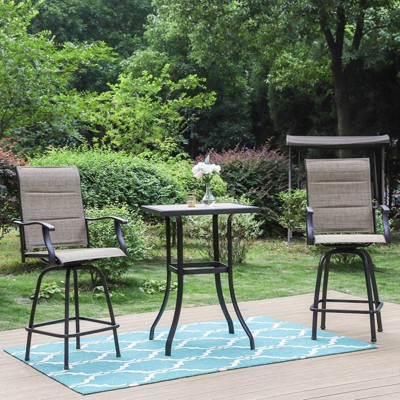 Patio Bar Height Furniture Target, Wicker Bar Height Patio Table