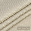 Waffle Weave Textured Solid Curtains for Bathroom Kitchen Cafe - 4 of 4