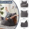 Itopfox Giant Bean Bag Chair Sofa for Adults Teens, Comfy Corduroy Large Bean Bag with Armrests for Bedroom Living Room, Lazy Sofa Couch Chairs - 3 of 4