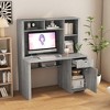 UPHA 51-inch Computer Desk with Hutch & Bookshelf - 2 of 4