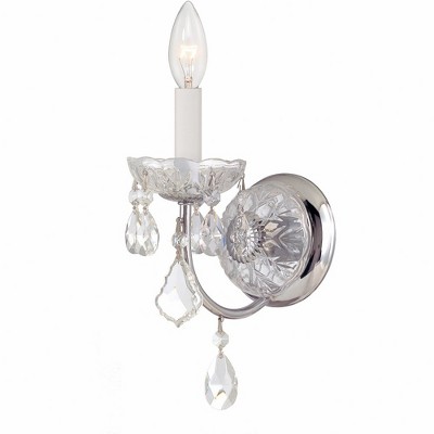 Crystorama Lighting Imperial 1 - Light Sconce in  Polished Chrome