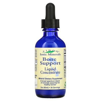 Eidon Ionic Minerals Ionic Minerals, Bone Support, Liquid Concentrate, 2 oz (60 ml)