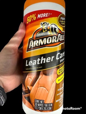 Armor All Leather Care Wipes 30 Count