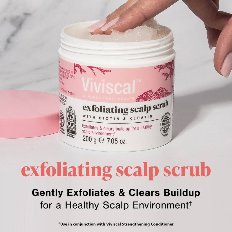 Viviscal Exfoliating Scalp Hair Scrub - 7.05 fl oz, 3 of 9