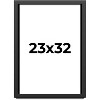 PosterPalooza | Photo Size Flat Black Picture Frame - UV Acrylic, Foam Board Backing, Hanging Hardware - 2 of 4