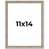 PosterPalooza | Photo Size Classic Modern Silver Frame - UV Acrylic, Foam Board Backing, Hanging Hardware - 2 of 4