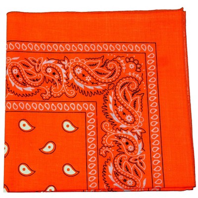 Lot De 6 Bandanas Paisley 55x55cm - Unisexe, Polyester, Multi-usages