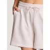 RBX Active Women's Elevated Athleisure Luxe Heathered Fabric All Season Lounge Shorts with Pockets - 3 of 4