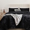 BAGOKIE Fleece Fluffy Comforter Set 2/3 Pieces Bedding Set with Comforter & Pillowcase - 4 of 4