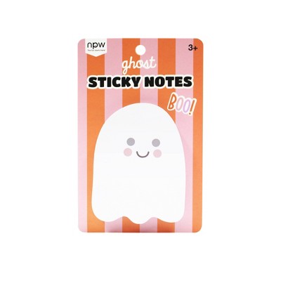 NPW Halloween Ghost Sticky Notes
