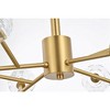 Elegant Lighting Graham 12 - Light Pendant in  Gold - 2 of 4