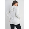Hello Miz Women's Casual Nursing Maternity Hoodie Sweatshirt - 3 of 4