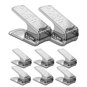 Shoe Slots Organizer 3 Levels Adjustable Double Layer Shoe Stacker Space Saving Shoe Rack Holder For Closet Organization - 1 of 4