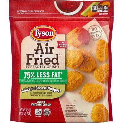 Tyson Air Fried Chicken Nuggets - Frozen - 25oz