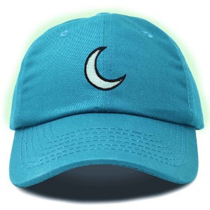 Dalix Moon Embroidered Crescent Astronomy Night Cotton Dad Hat Baseball Cap Adjustable Womens - 1 of 4