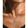 Molenia Tree of Life Necklace, 925 Sterling Silver Tree of Life Birthstone Pendant, Jewelry Gemstone Anniversary Birthday Gifts for Her Women Mom - 4 of 4