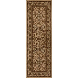 Traditional Floral Medallion Ornamental Indoor Runner Area Rug by Blue Nile Mills - 1 of 4