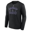 MLB Colorado Rockies Men's Long Sleeve Core T-Shirt - 2 of 3