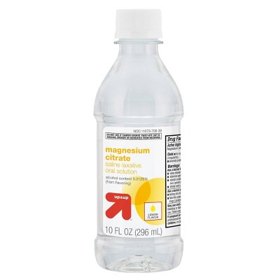Magnesium Citrate - Lemon Flavor -10oz - up & up™
