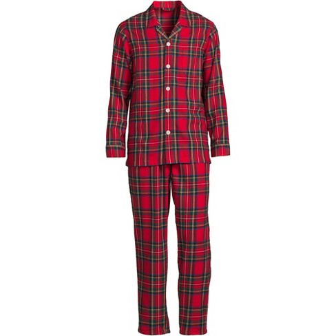 followme Mens Flannel Pajama Coat Set 44917-1A-S at  Men's