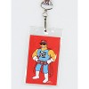 The Simpsons Duff Beer Id Badge Holder Key Lanyard White : Target