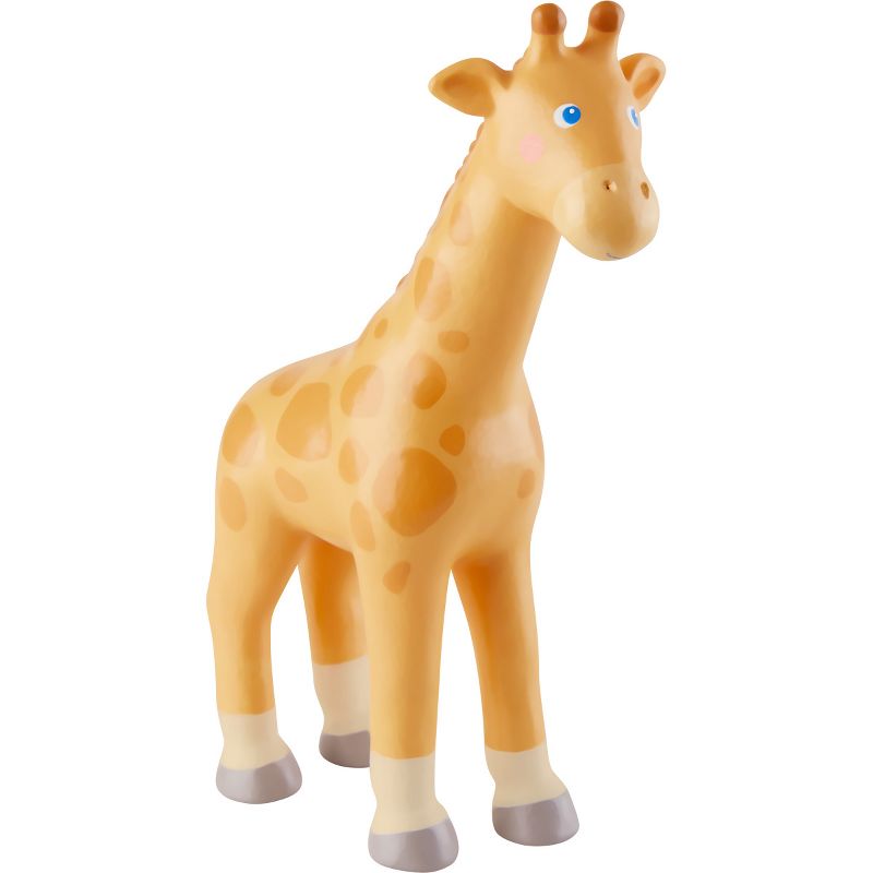 HABA Little Friends Giraffe - 6.75" Chunky Plastic Zoo Animal Toy Figure, 1 of 13