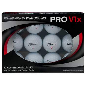 Titleist PRO V1x Refurbished AA Golf Balls - 12pk