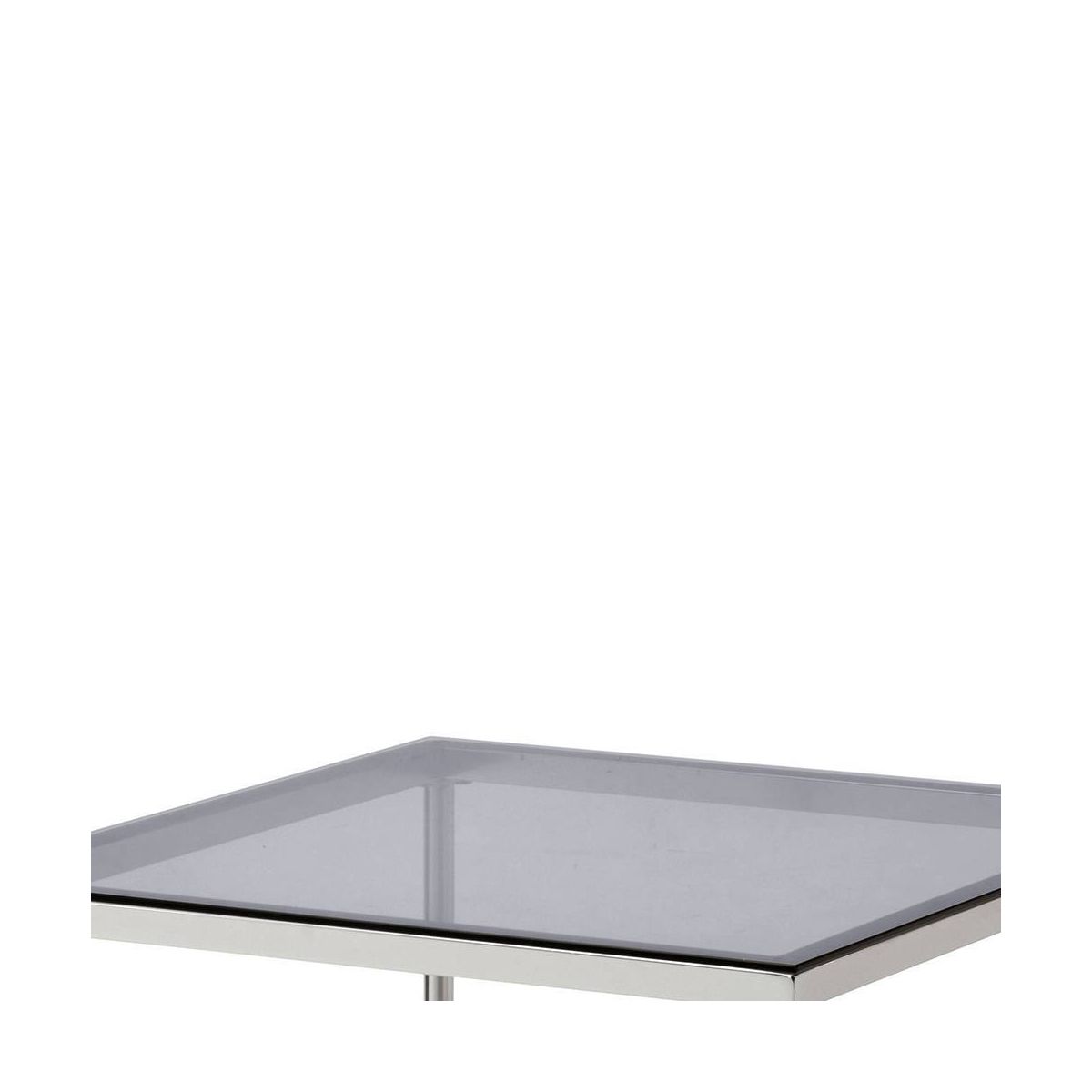 Acme Furniture Adelrik Accent Glass Table Chrome Finish - thumbnail 4