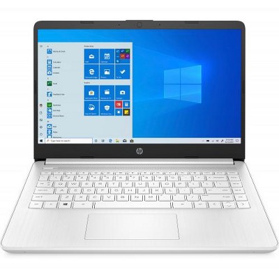 Hp 14 Series 14 Touchscreen Laptop Intel Celeron N4020 4gb Ram 64gb Emmc  Snow White : Target