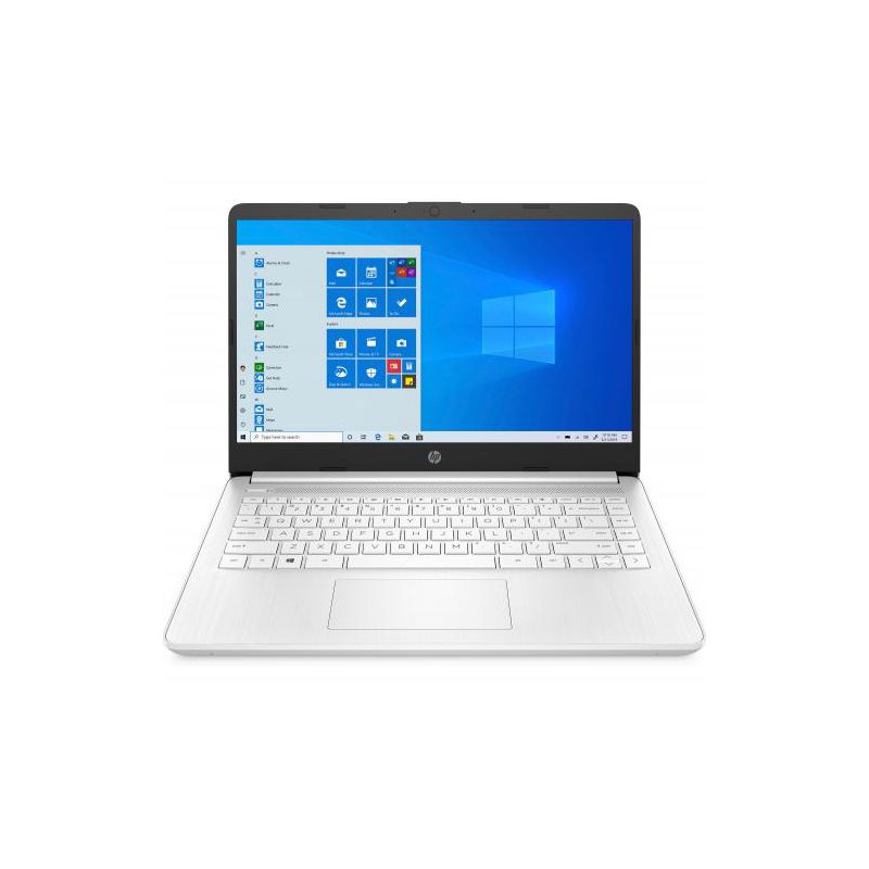 HP 14 Series 14" Touchscreen Laptop Intel Celeron N4020 4GB RAM 64GB eMMC Snow White, 1 of 7