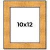 PosterPalooza | Photo Size Embellished Gold Picture Frame - UV Acrylic, Foam Board Backing, Hanging Hardware - 2 of 4