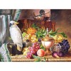 3000 Piece Jigsaw Puzzles, Still Life With Fruit and a Cockatoo, Josef Schuster, Adult Puzzles, Castorland C-300143-2 - 2 of 4