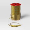 115' Christmas Curling Ribbon Wraphia Gold - Wondershop™ - 3 of 3