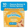 Smucker's Uncrustables Frozen Peanut Butter & Honey Spread Sandwich - 20oz/10ct - 3 of 4