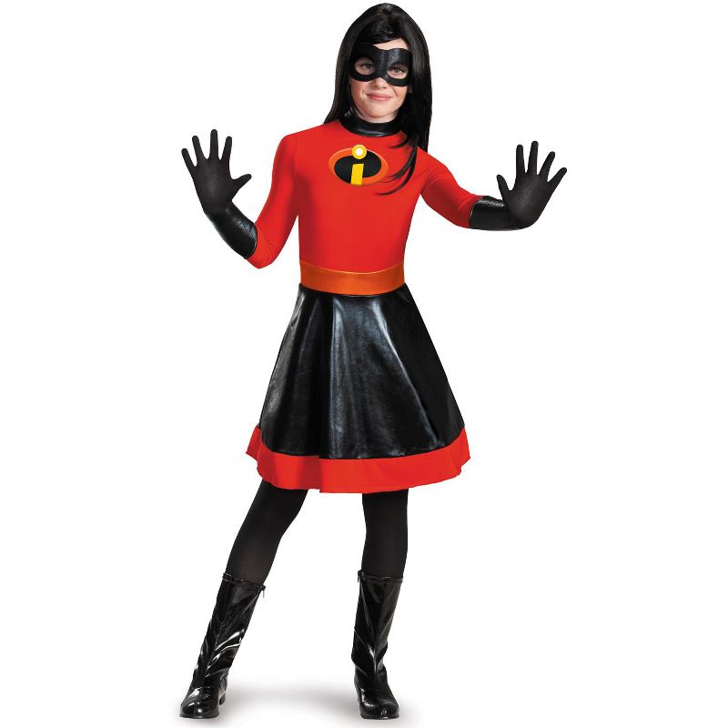 The Incredibles Violet Tween Girls' Costume, Medium (7-8), 1 of 2