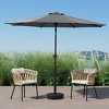 WestinTrends 9 Ft Outdoor Patio Market Table Umbrella with Tilt and Crank - 2 of 4