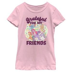 Girl's My Little Pony: Friendship is Magic Grateful for my Friends T-Shirt - 1 of 4