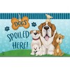 Briarwood Lane Everyday Doormat 30x18 Indoor Outdoor Dogs Spoiled Here Doormat - 3 of 4