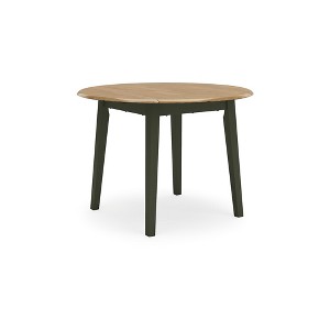 Signature Design by Ashley Gesthaven 2 Drop Leaf Dining Table, Green - 1 of 4