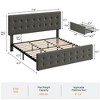 Bed Frame with 4 Storage Drawers and Headboard - 2 of 4