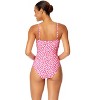 Women's Shibori Geo Classic Lingerie Maillot One Piece Swimsuit - 2 of 4