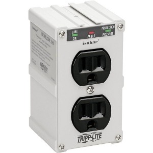 Tripp Lite Isobar Surge Protector 2 Outlet 1410 J (ISOBLOK20) - 1 of 3