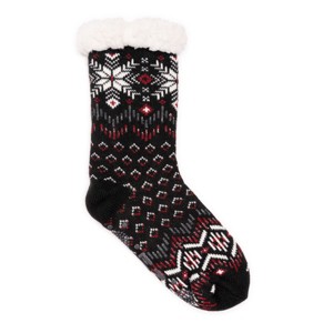 MUK LUKS Women's Tall Cabin Sox (1 Pair Pack) - 1 of 2