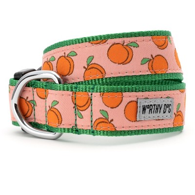 Dog collar outlet with peaches