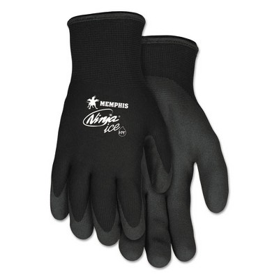 MCR Safety Ninja Ice Gloves, Black, X-Large